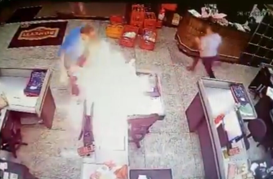 Man Sets Fire To Supermarket Till In Revenge For Shoplifting Slur