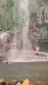Read more about the article Horror Moment Teen Slips And Hits Head On Rocks Beneath Waterfall