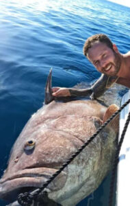 Read more about the article Angler Pulls 28-Stone Fish Nearly As Tall As Him From Sea